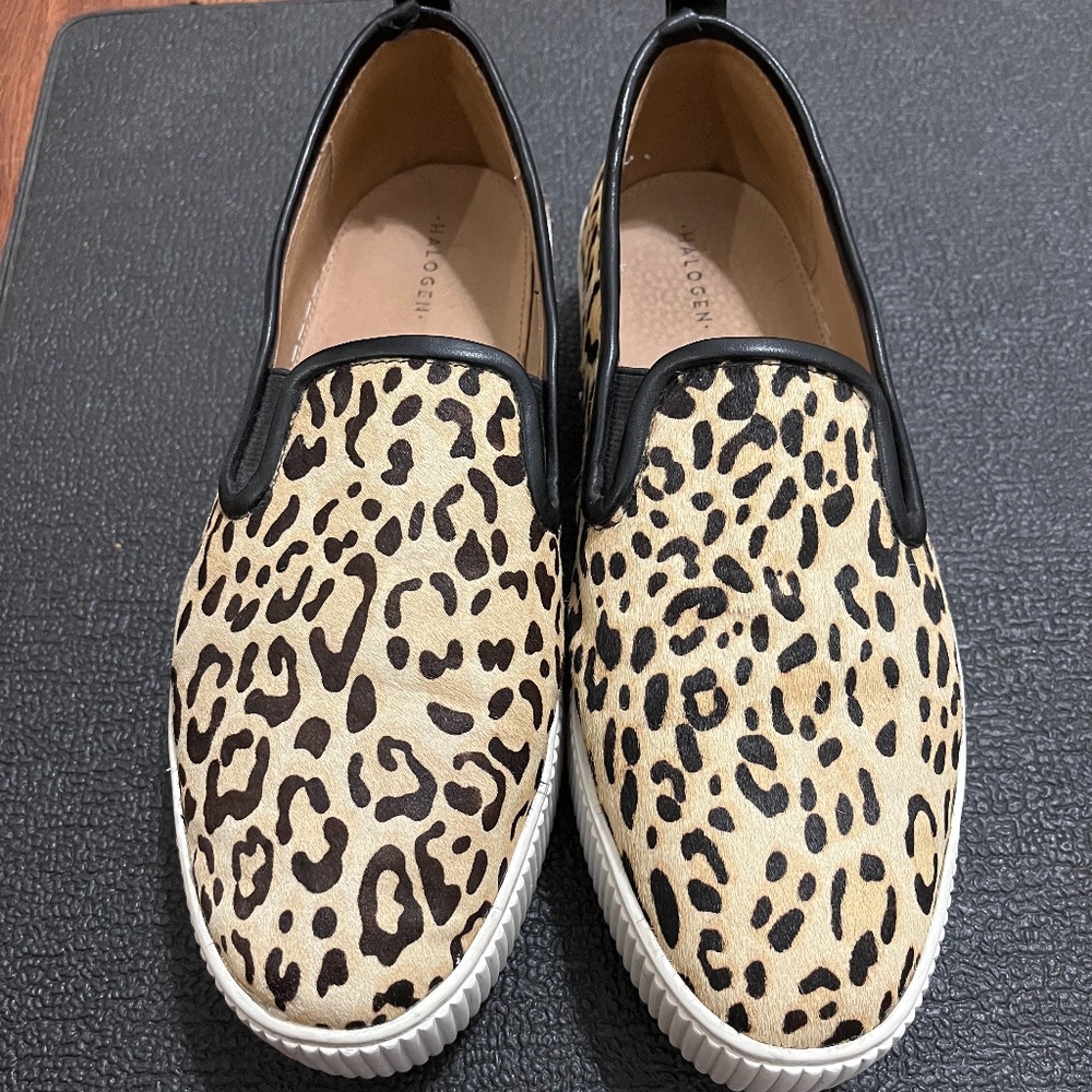 Halogen Baylee Platform Leopard Print Sneaker